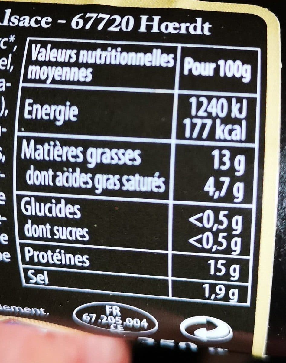Open Food Facts Saucisse de jambon packshot