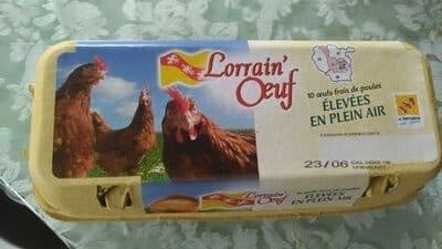 Lorrain oeuf Lorrain oeuf packshot