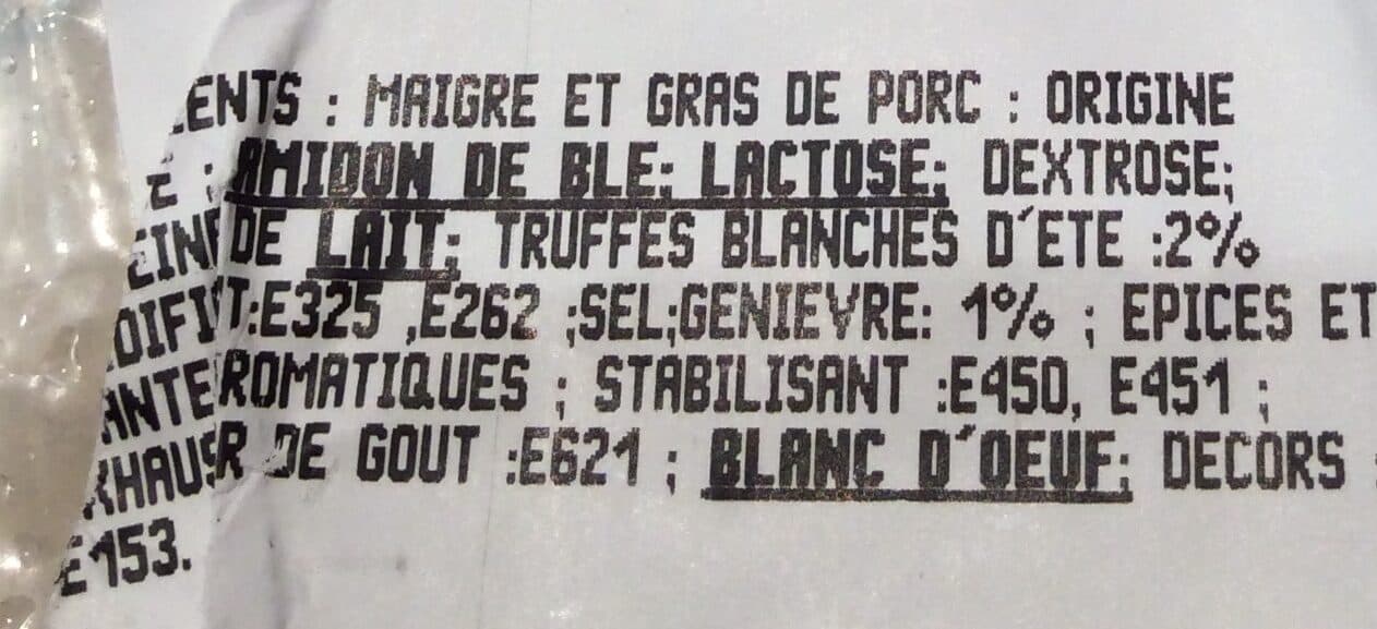 Saint Amand Boudin blanc packshot