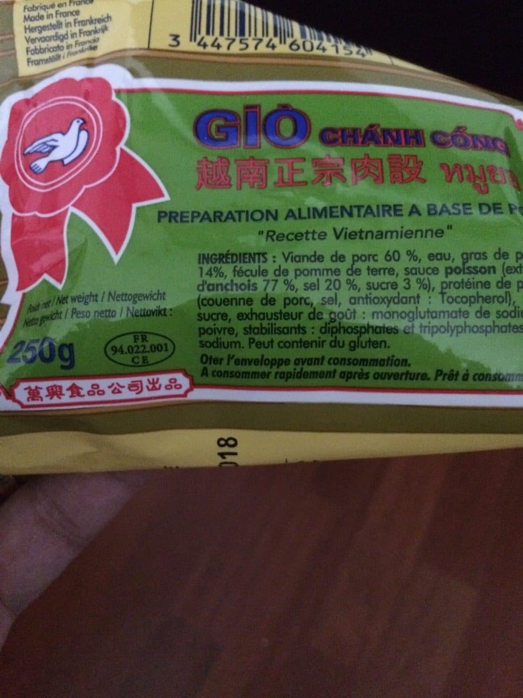 Oriental Kitchen Gio chánh cóngo packshot