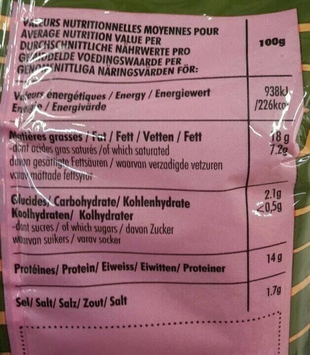 Open Food Facts Giò taù bay packshot