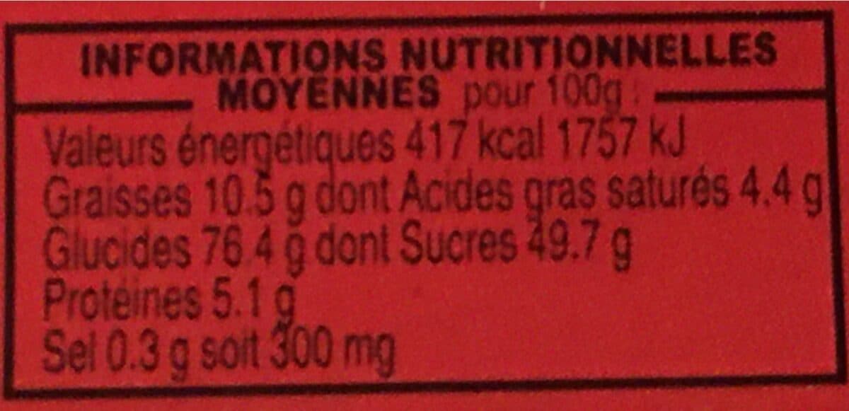 Open Food Facts Rousquilles fondantes packshot