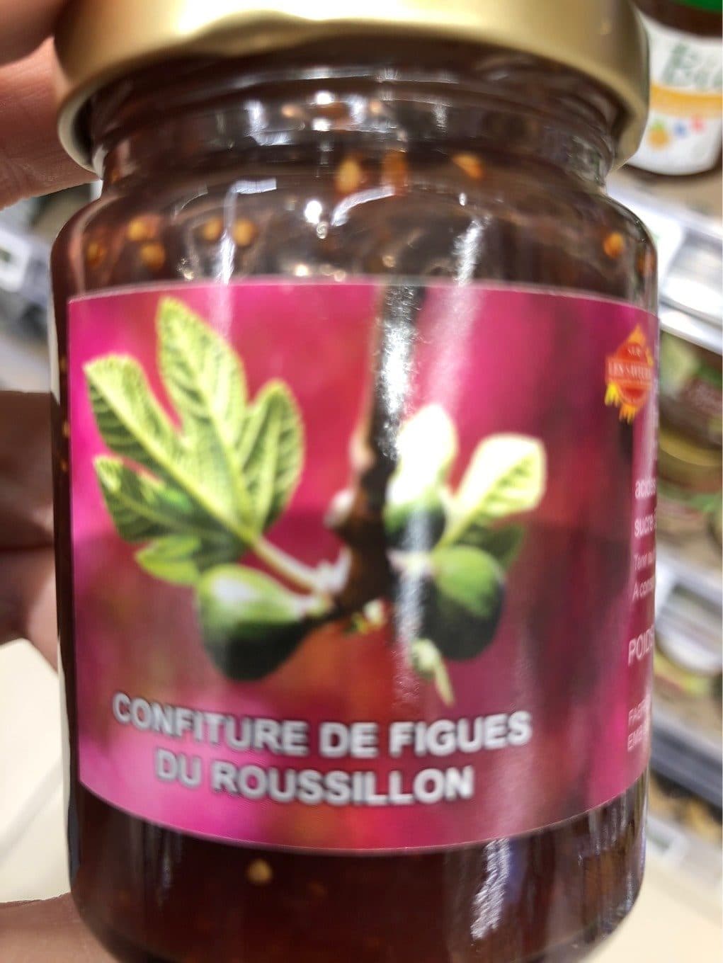 Les Saveurs Confiture de figues du roussillon packshot