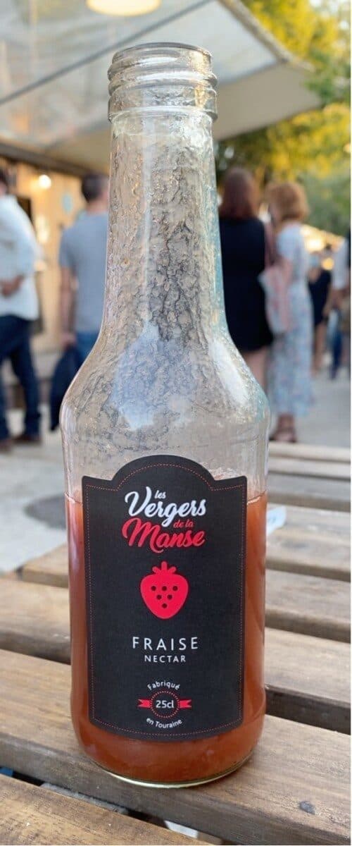 Les Vergers de la Manse Nectar de fraise packshot