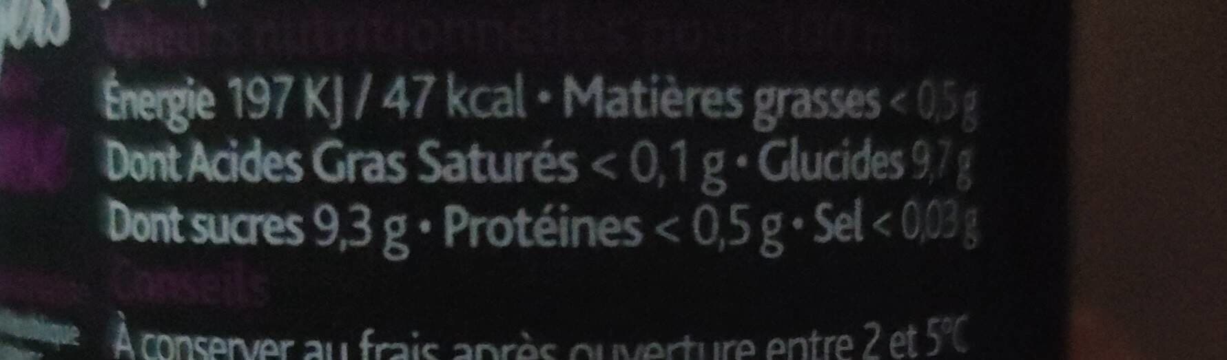 Open Food Facts pomme cassis pur jus packshot