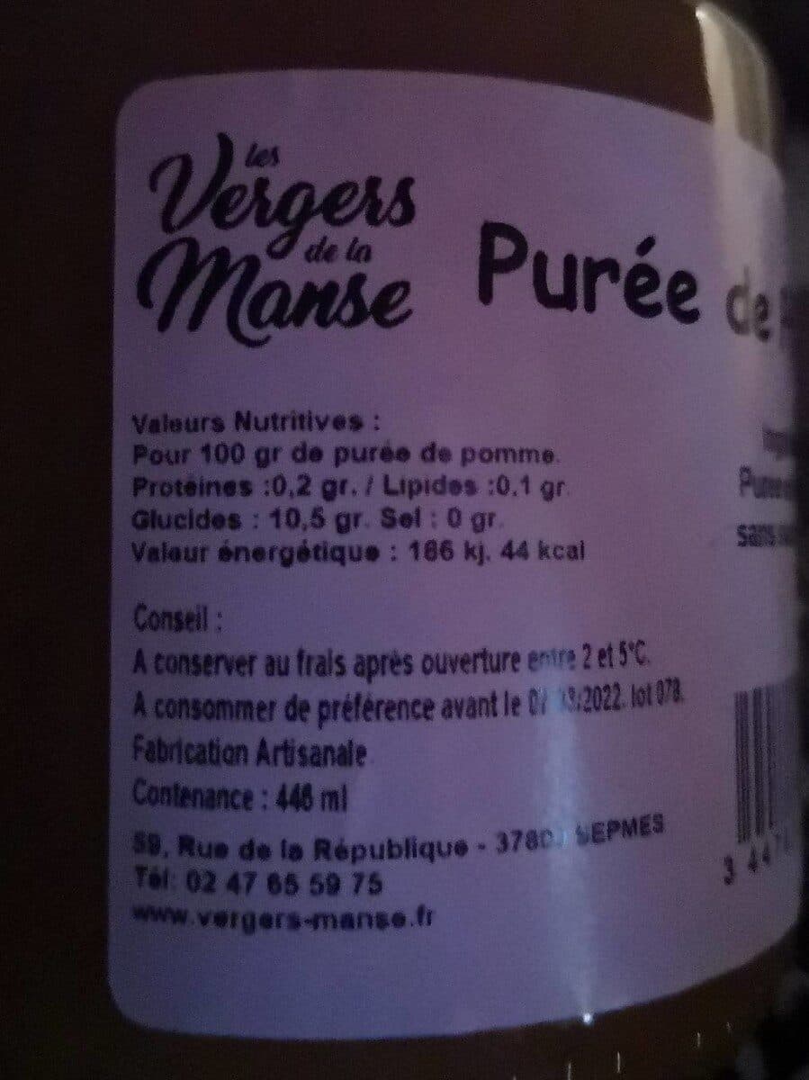 Open Food Facts Compote de pommes packshot