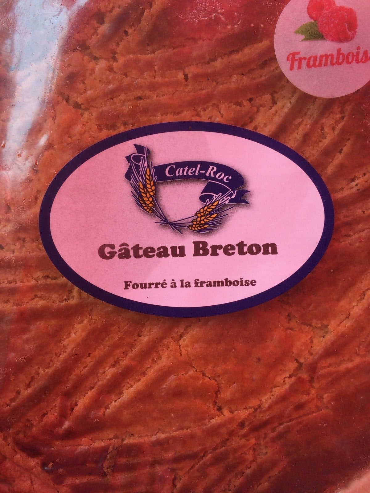 Catel-Roc Gâteau Breton à la Framboise packshot