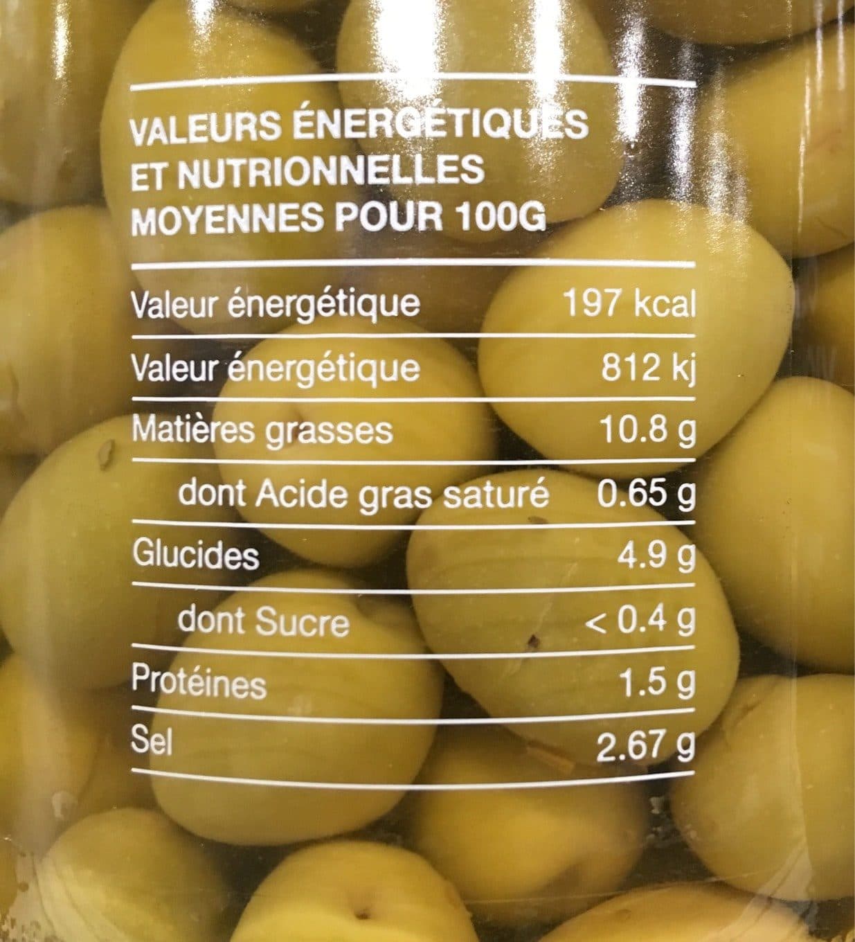 KERETS Olives vertes cassées a la provencale packshot