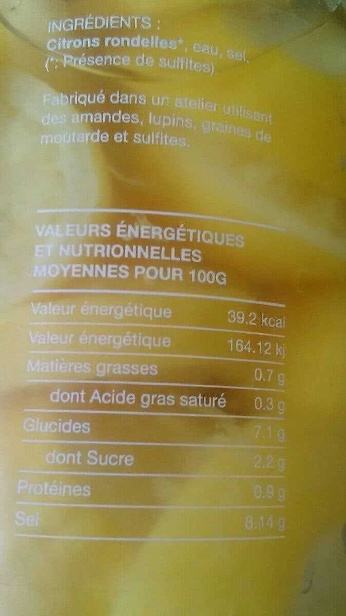 Kerets Rondelles de citrons confits au sel packshot