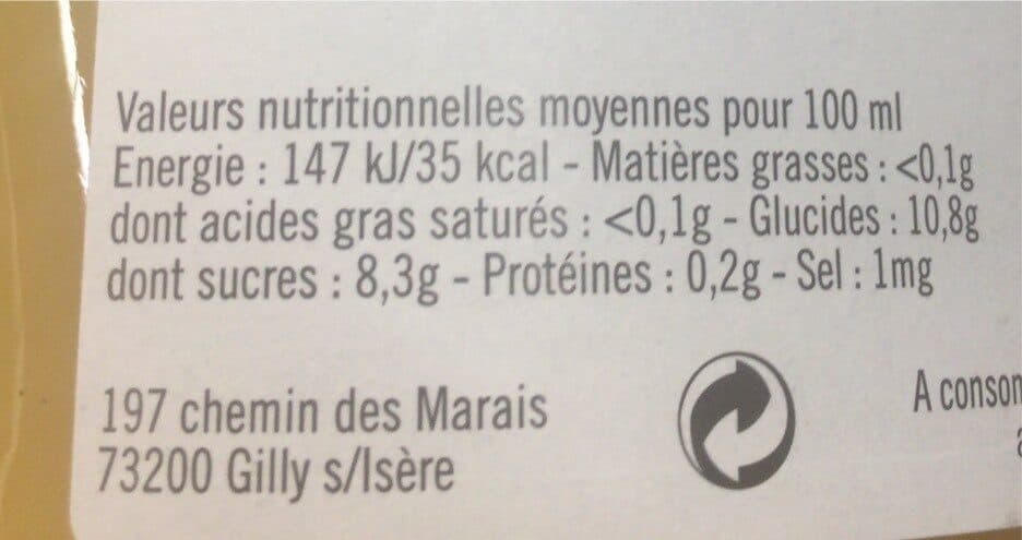 La Source du Verger Pur jus d'orange packshot