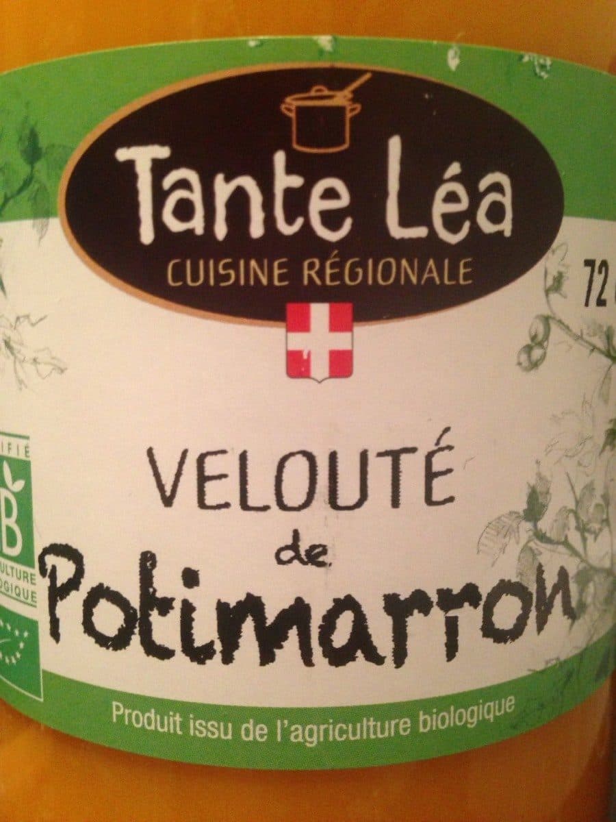 Tante Léa Velouté potimarron packshot