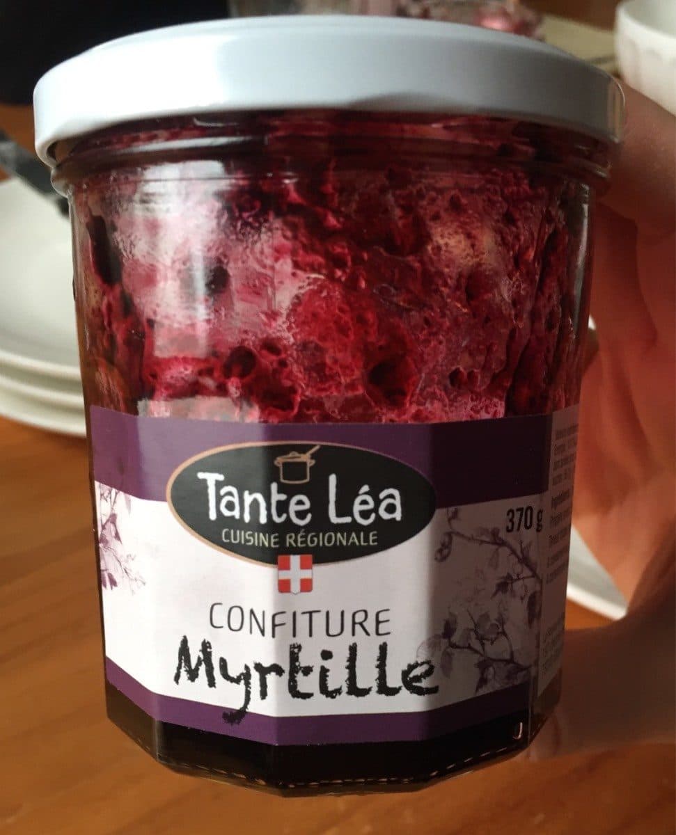 Tante lea Confiture myrtille packshot
