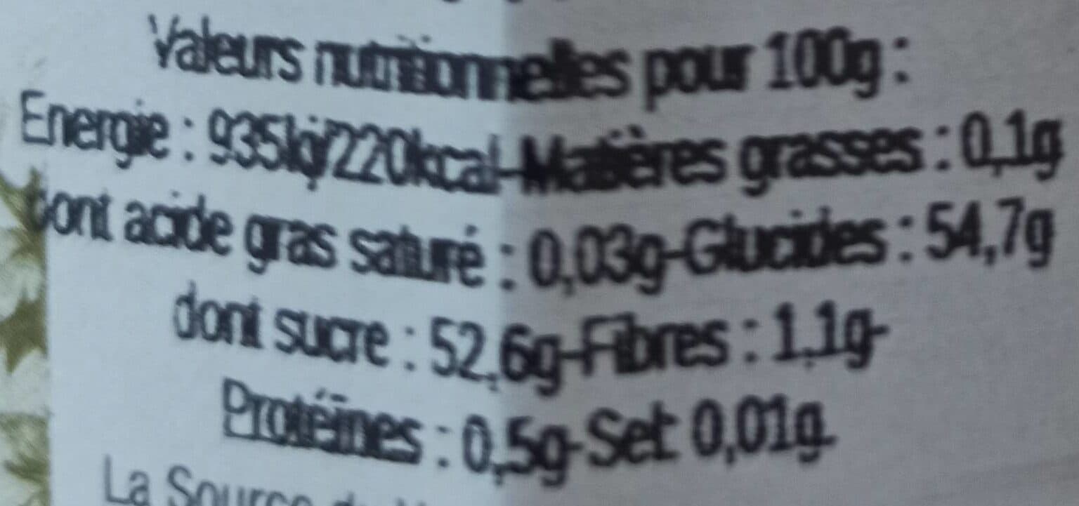 Tante Léa Confiture Rhubarbe packshot
