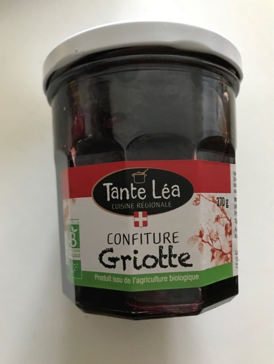 Tante Léa Confiture griotte packshot
