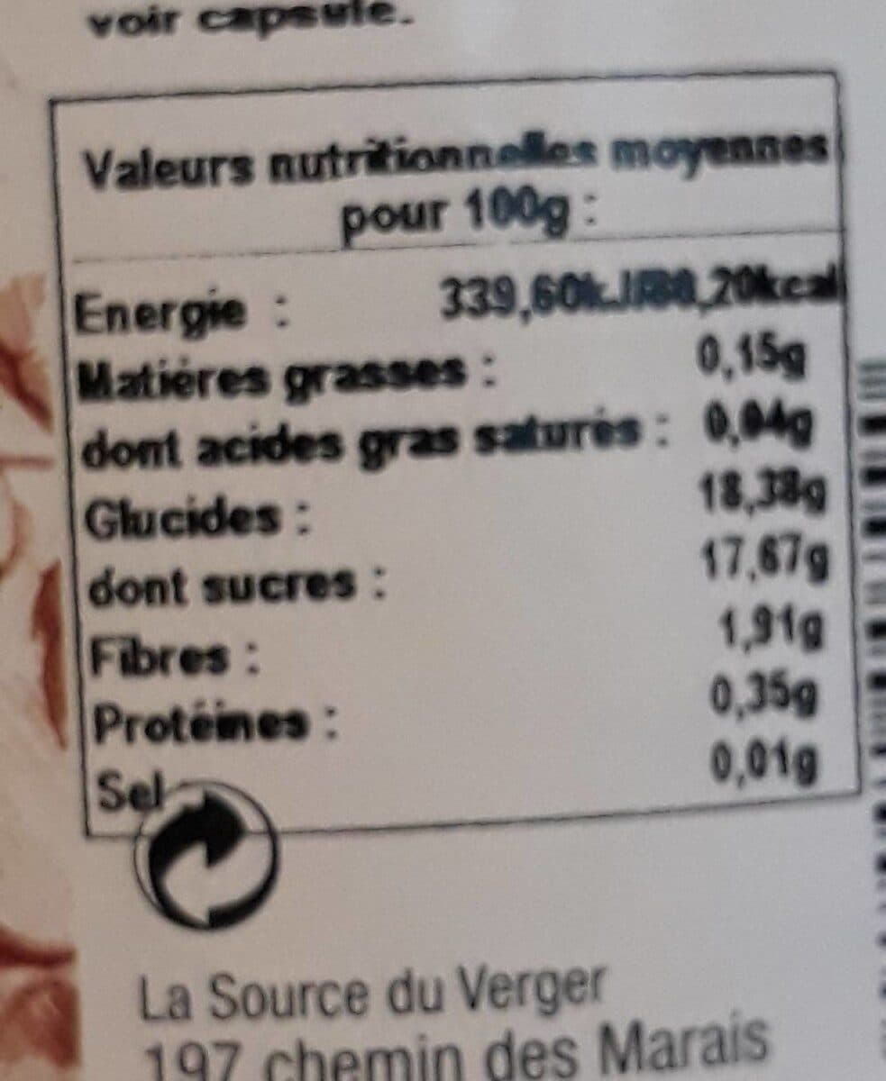 Tante Léa Compote pomme rhubarbe packshot