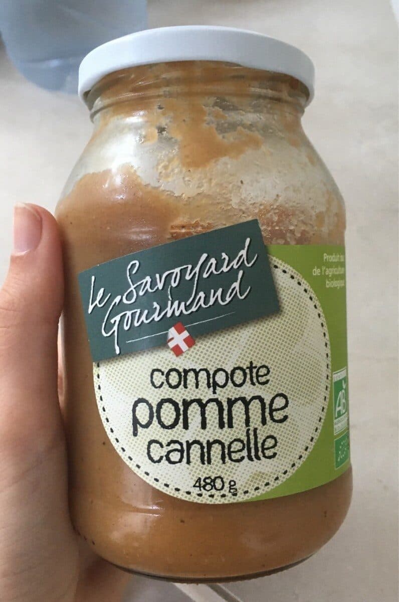 Open Food Facts Compote Pomme Cannelle packshot