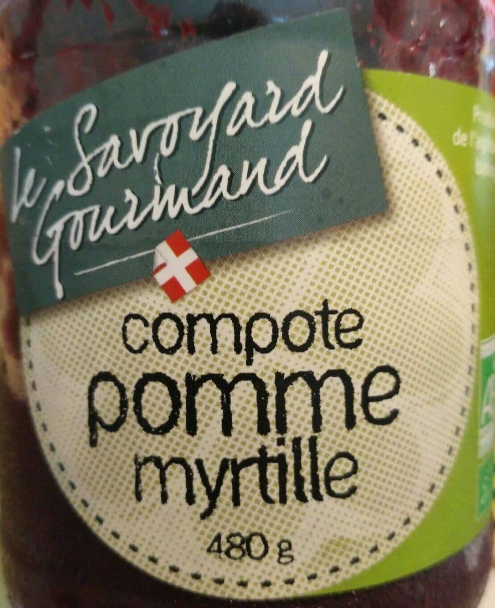 Le Savoyard Gourmand Compote pomme myrtille packshot