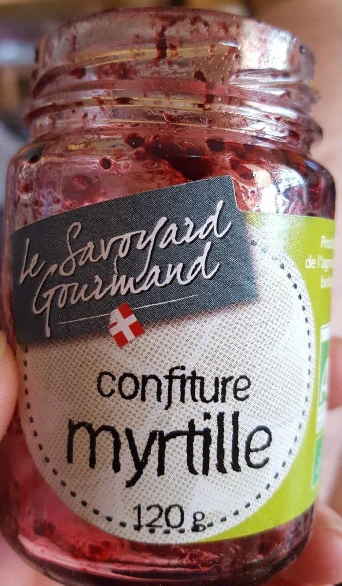 Le Savoyard Gourmand Confiture myrtille packshot