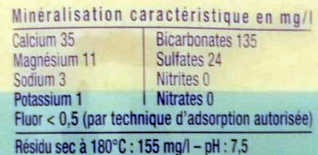 Wattwiller Eau minérale naturelle packshot