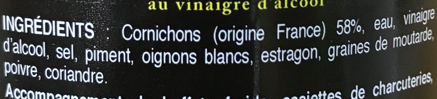 Open Food Facts Cornichons packshot