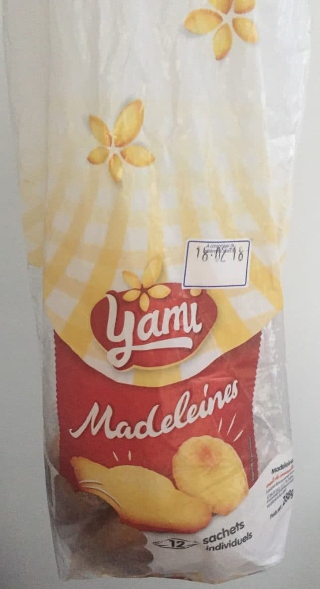 Yami Madeleines packshot