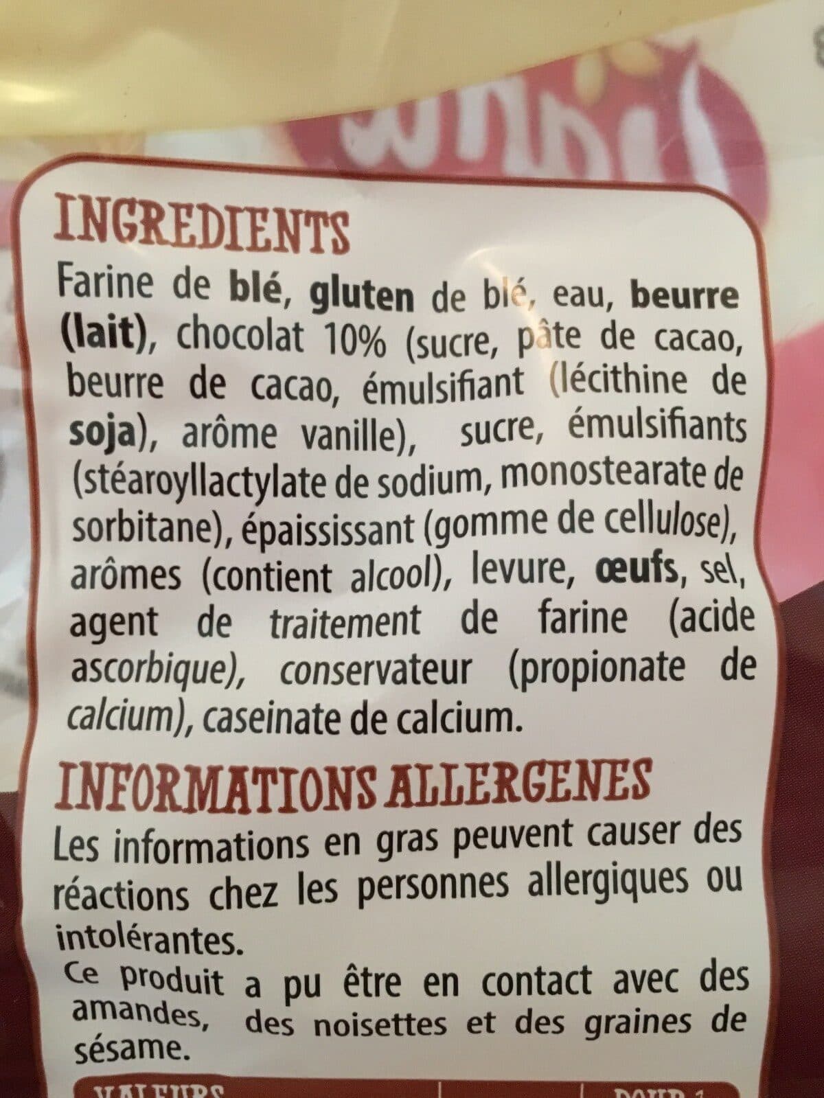 Yami Pains au chocolat packshot