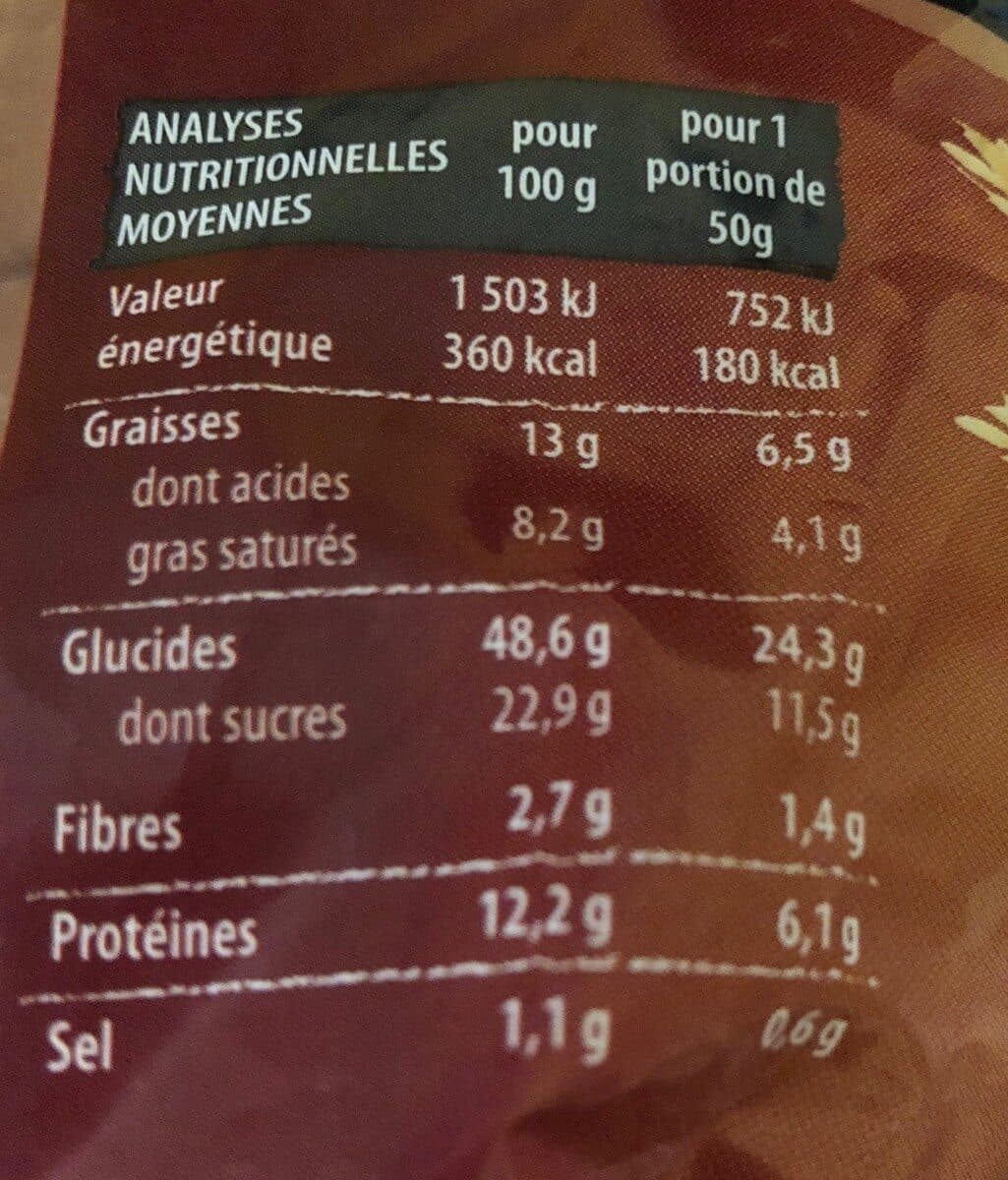 Open Food Facts Brioche tressée packshot