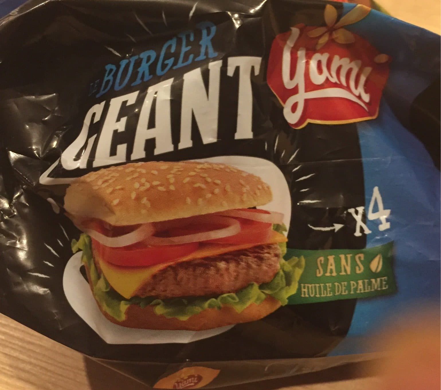 Yami Pain Spécial Hamburger packshot