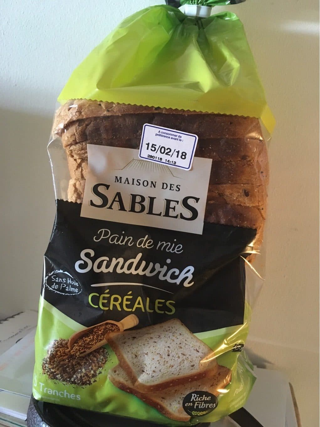 Maison Des Sables Pain de mie sandwich aux céréales packshot