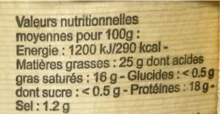 Frutière des Jarrons Boite Mont D'or packshot