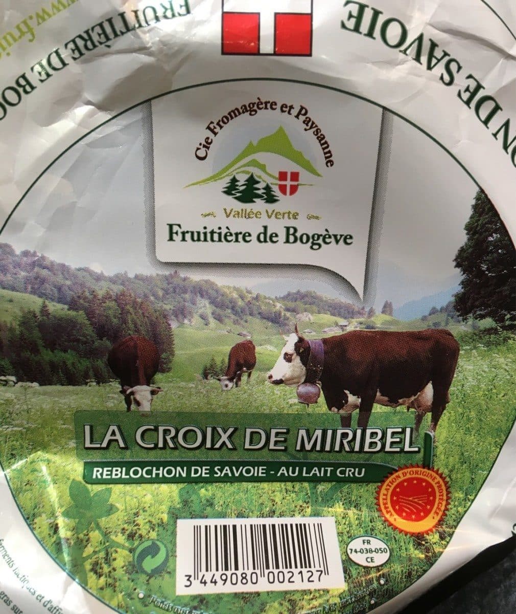 Open Food Facts Reblochon packshot