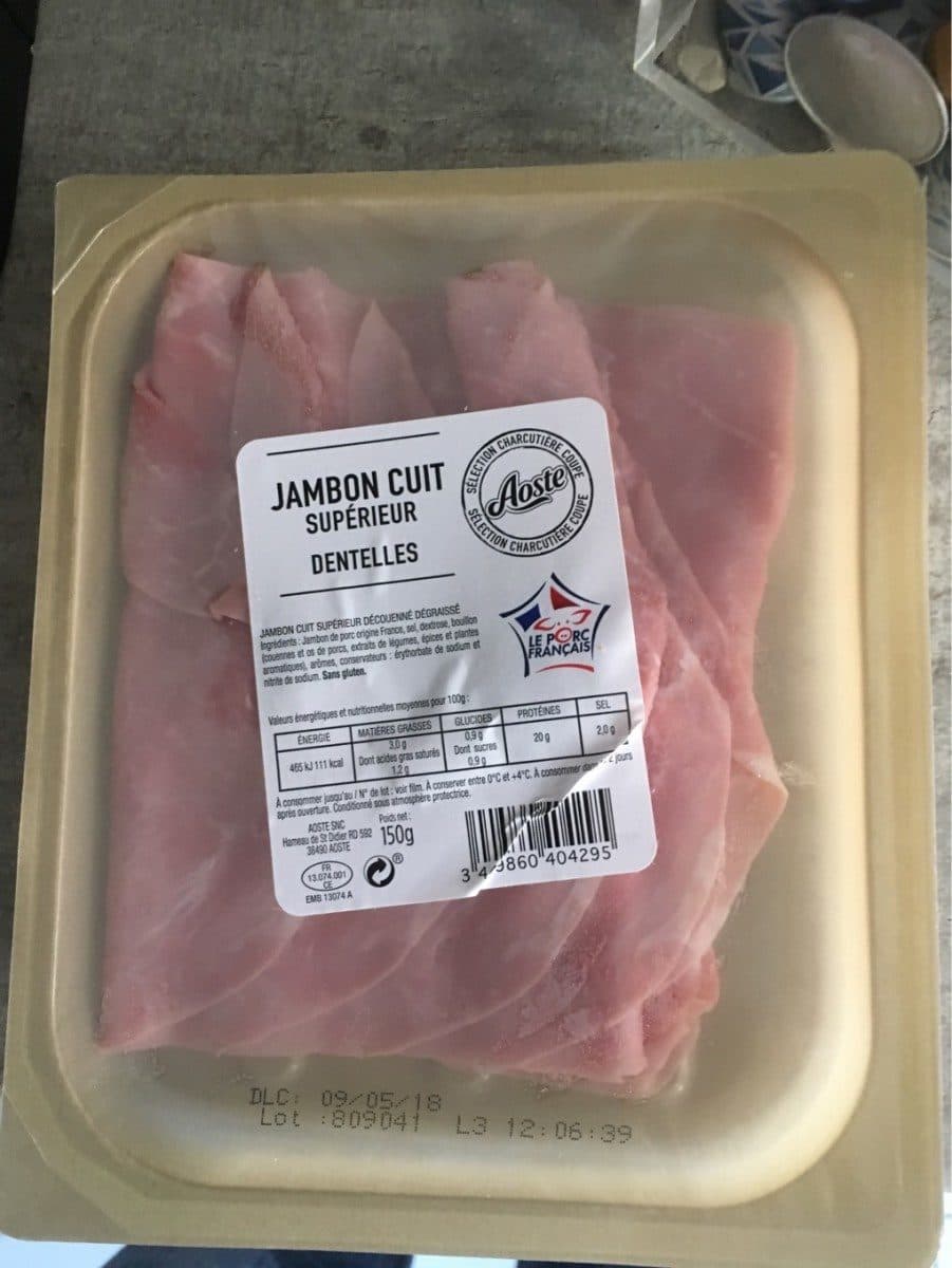 Open Food Facts Jamboncuit supérieur packshot