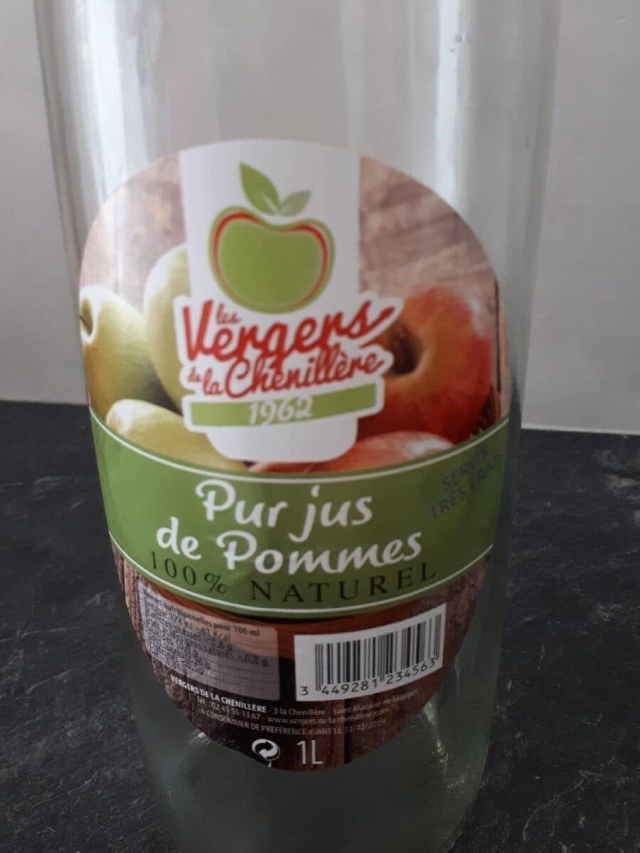 Open Food Facts Pur jus de pommes 100% naturel packshot