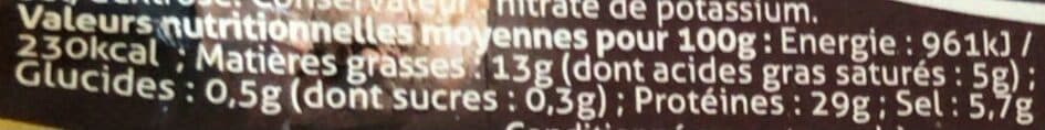 Le Saloir du Périgord Jambon De Pays 10 Tranches packshot