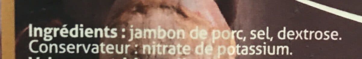 Open Food Facts Jambon sec packshot