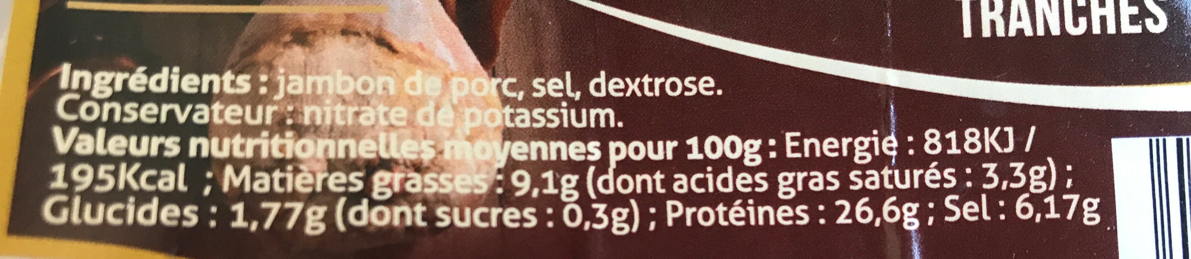Le Saloir Du Périgord Jambon sec packshot
