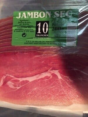 Le saloir du Périgord Jambon sec packshot