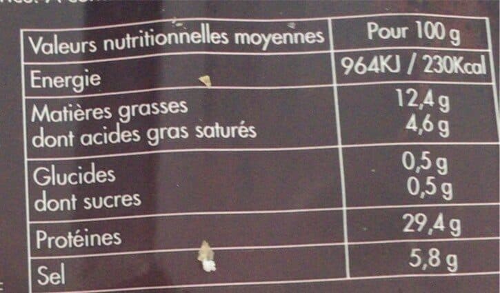 Le Saloir du Périgord Jambon sec supérieur 10 tranches packshot