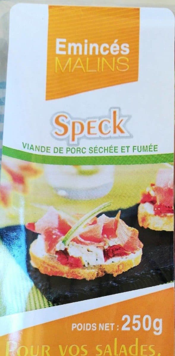 Open Food Facts Émincés malins viande de porc séchée et fumée packshot