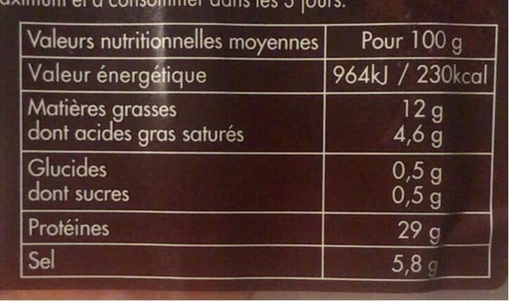 Spécialtés Francaises Jambon du Périgord packshot