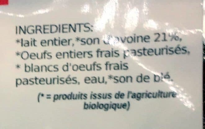 Open Food Facts Galettes de Son d'Avoine packshot