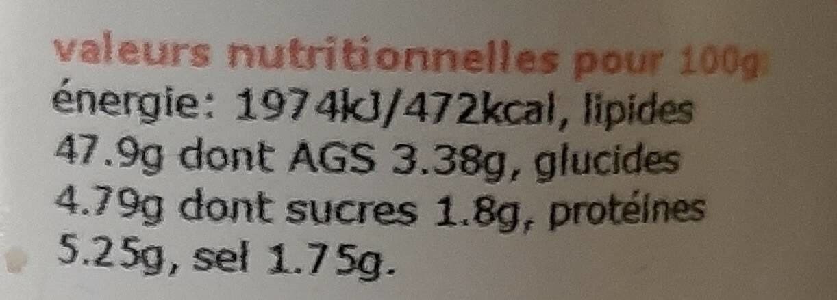 Open Food Facts 110G Tarama De Saumon packshot