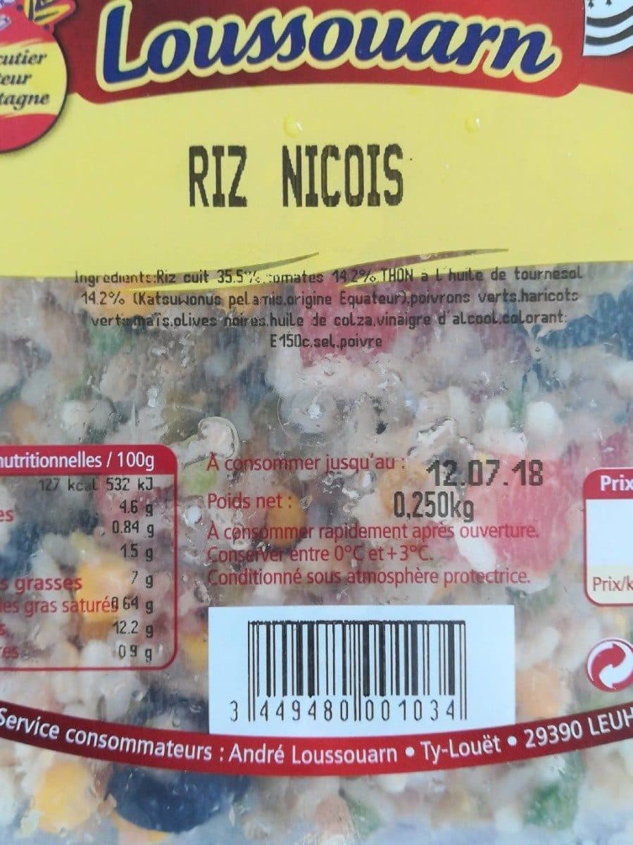André Loussouarn Riz niçois packshot