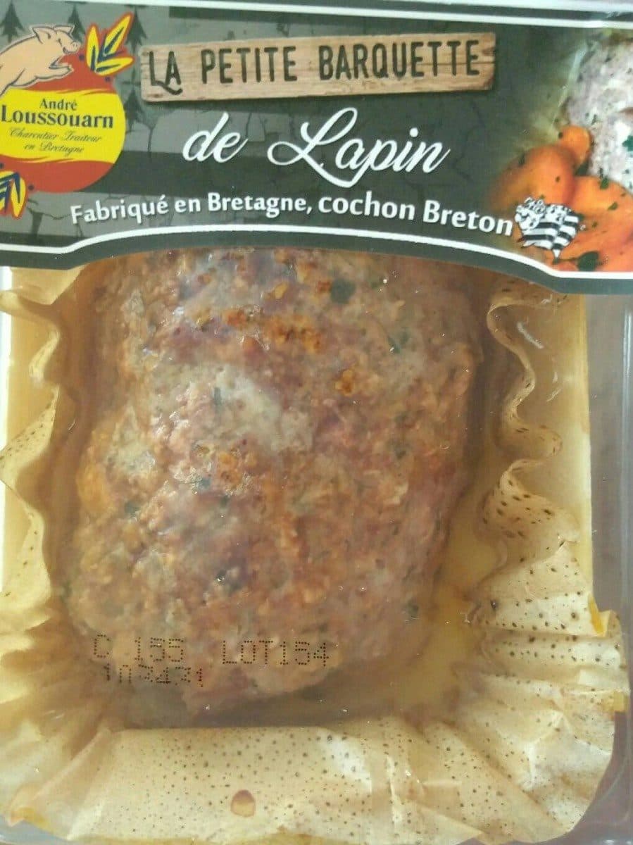 Open Food Facts La petite barquette de lapin packshot