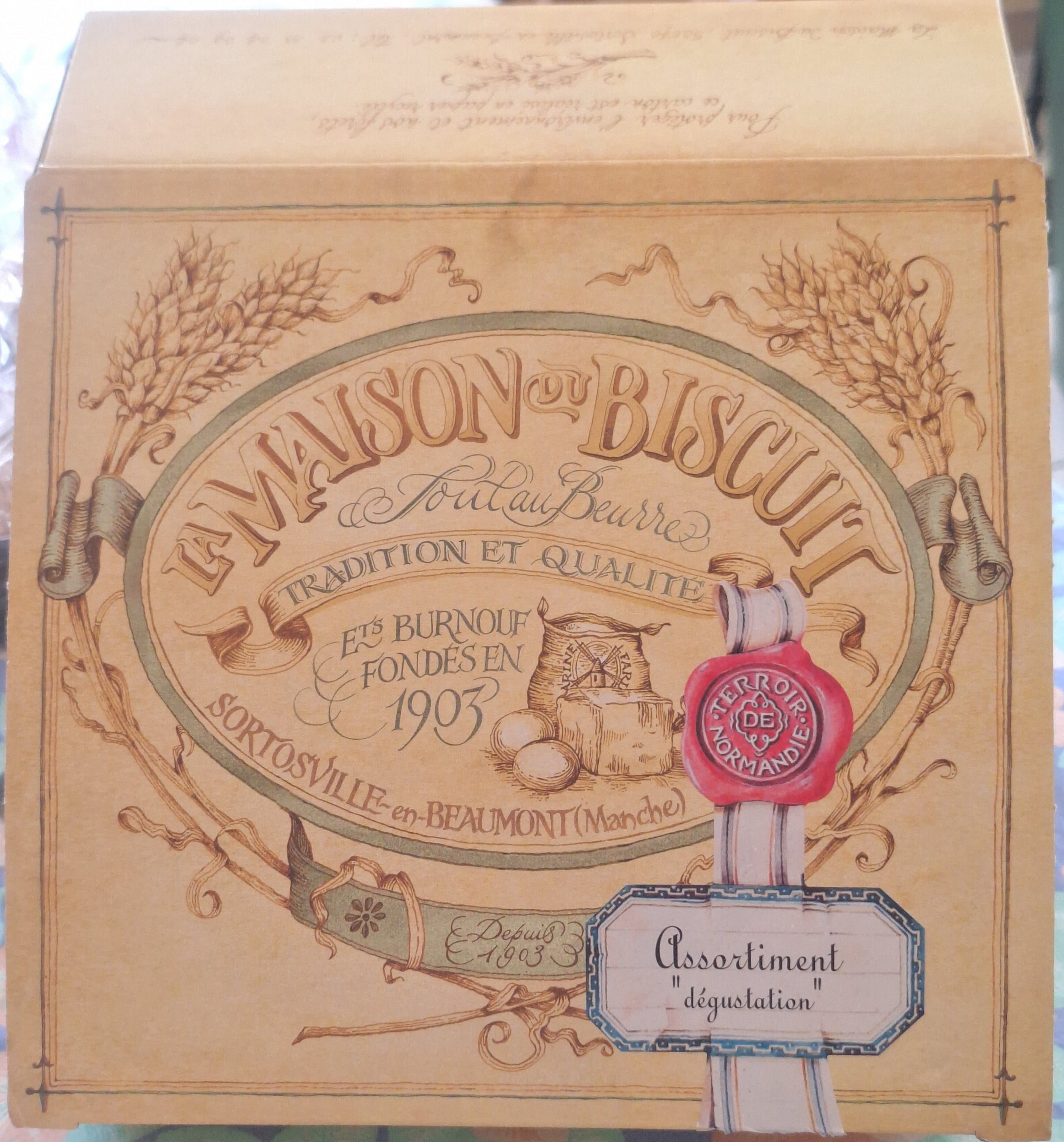 La Maison du Biscuit Assortiment "dégustation" packshot