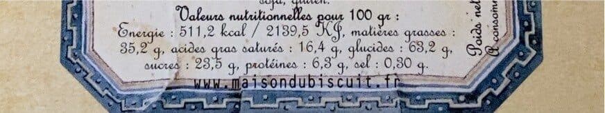 Open Food Facts Cookies aux pépites de chocolat packshot
