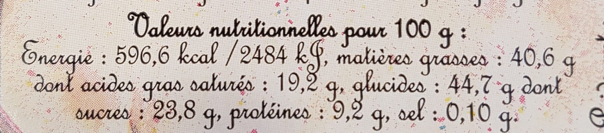 La Maison du Biscuit Palets fins aux amandes packshot