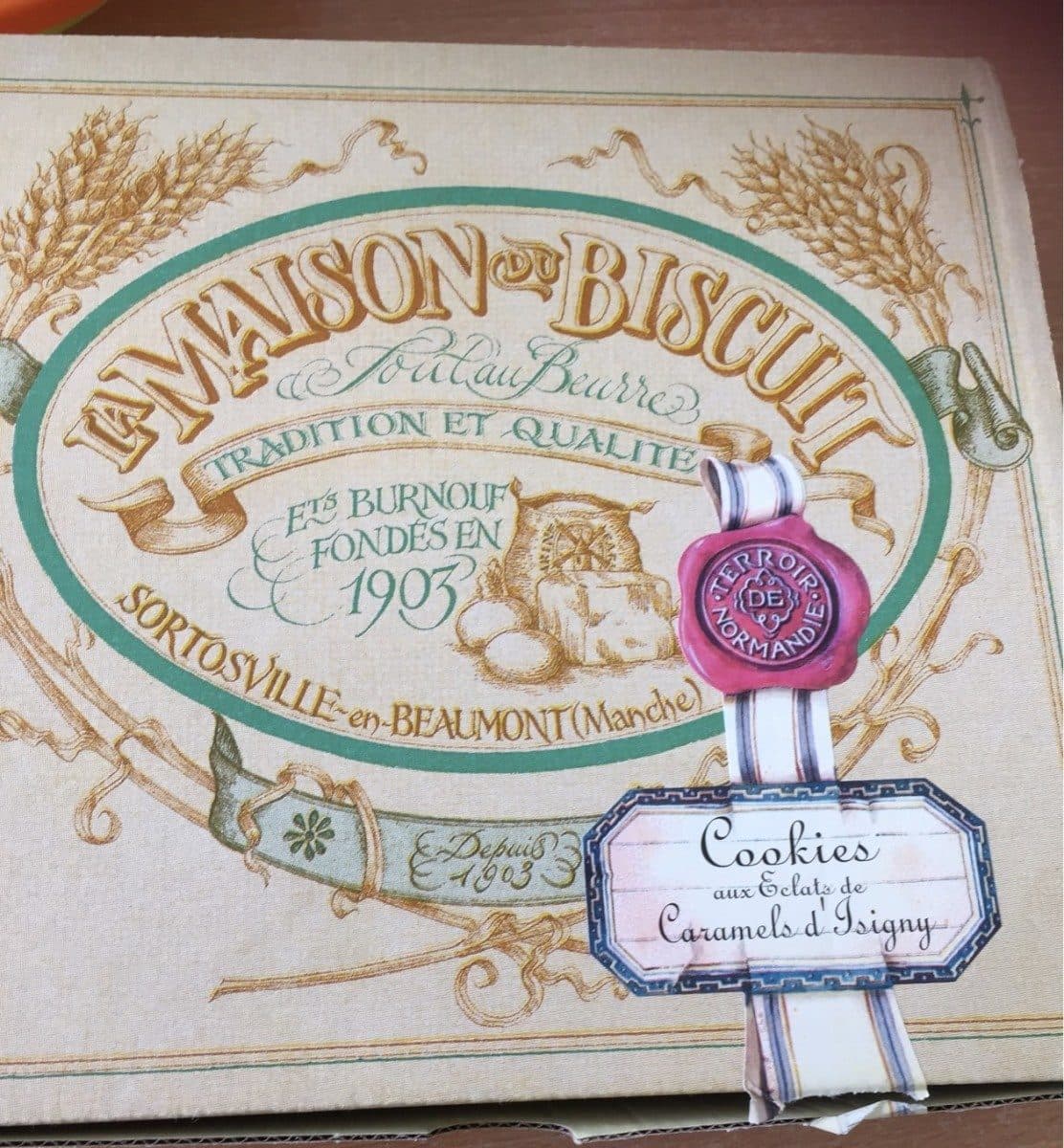 Open Food Facts Cookies aux eclats de caramel packshot