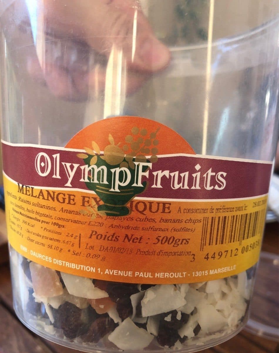 Open Food Facts Melange exotique packshot