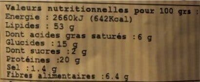Open Food Facts Graines de tournesol grillees salees packshot